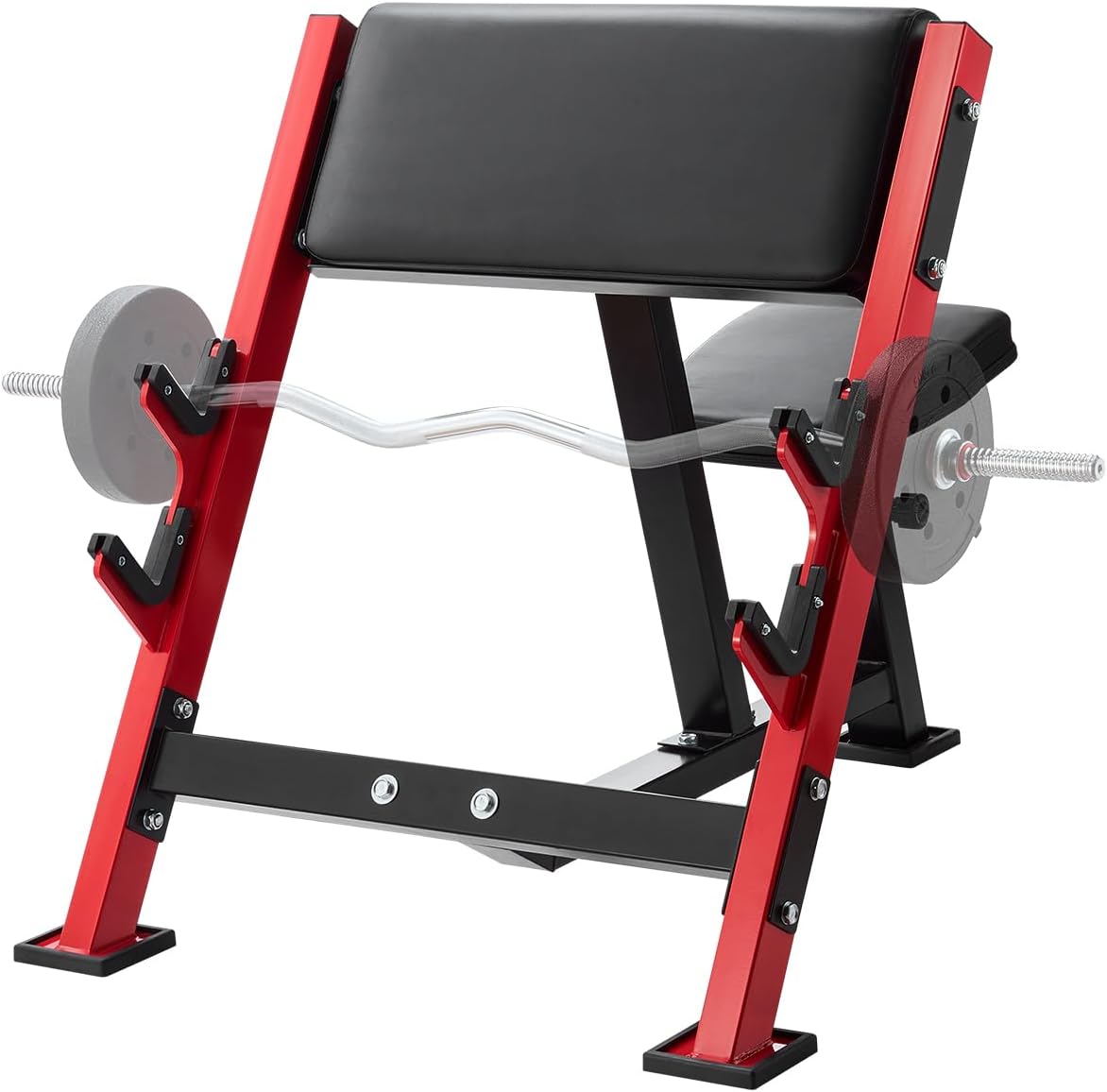 Home Gym Dumbbell Workout - Ławka do curlingu Preacher Curl, wytrzymała,