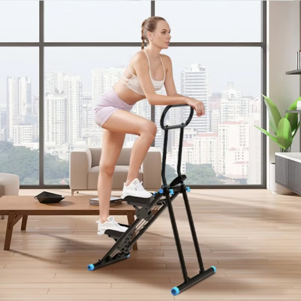 Home Gym Mini - Mini Składany Pionowy Metalowy Lekki Regulowany