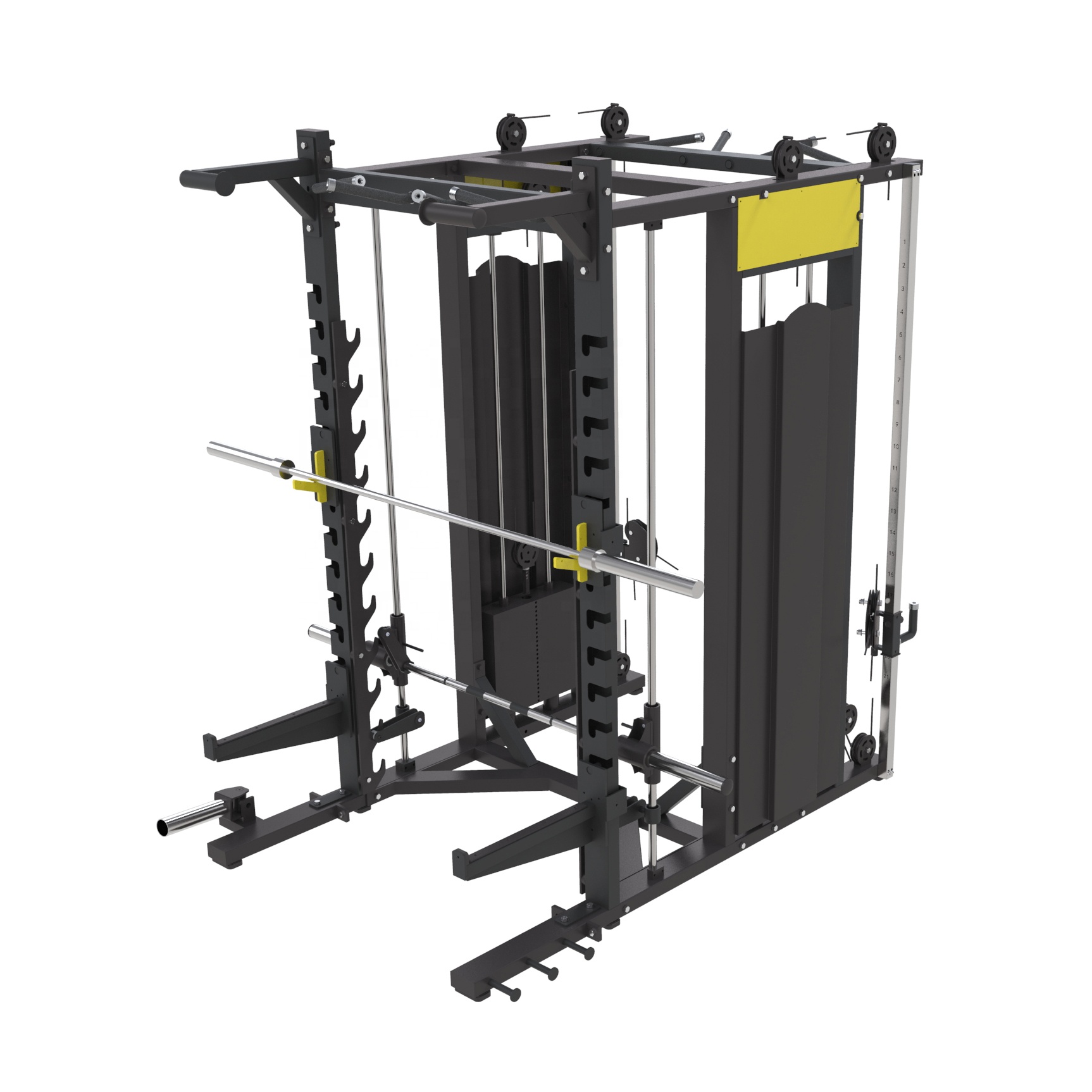 Squat Rack Power - Profesjonalny sprzęt do ćwiczeń: Smith Machine,