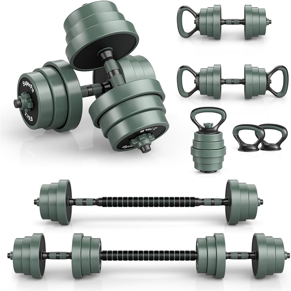 Home Gym Dumbbell Workout - Wszechstronny zestaw obciążników 4 w 1