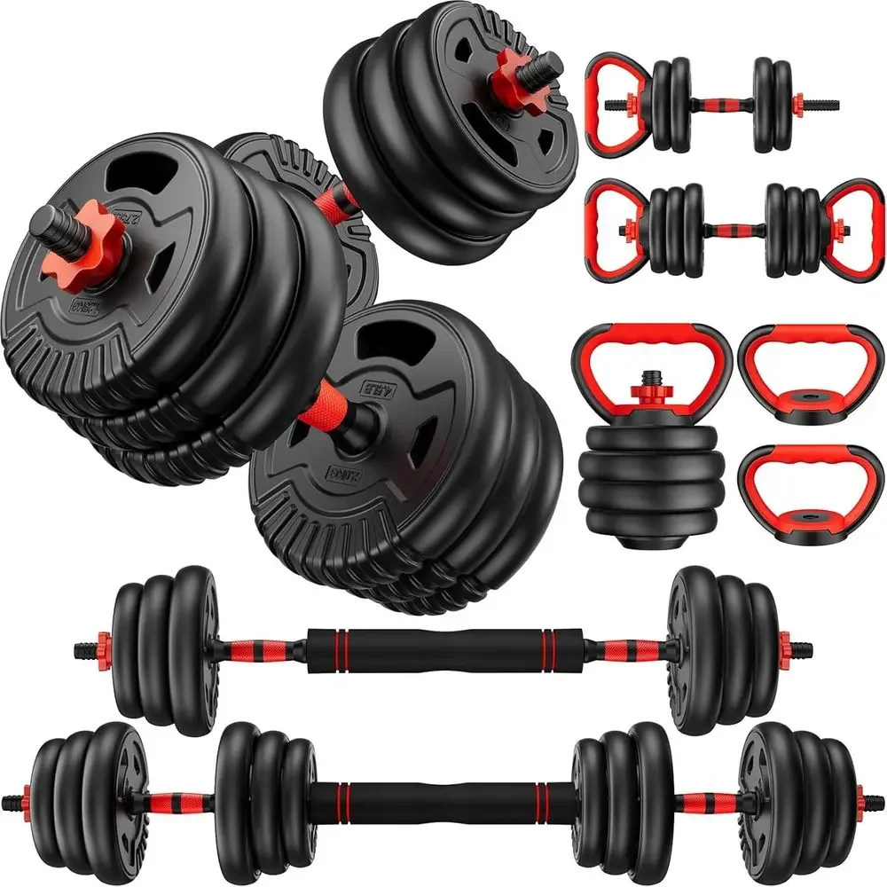 Home Gym Dumbbell Workout - Uniwersalny Zestaw Regulowanych Hantli - od