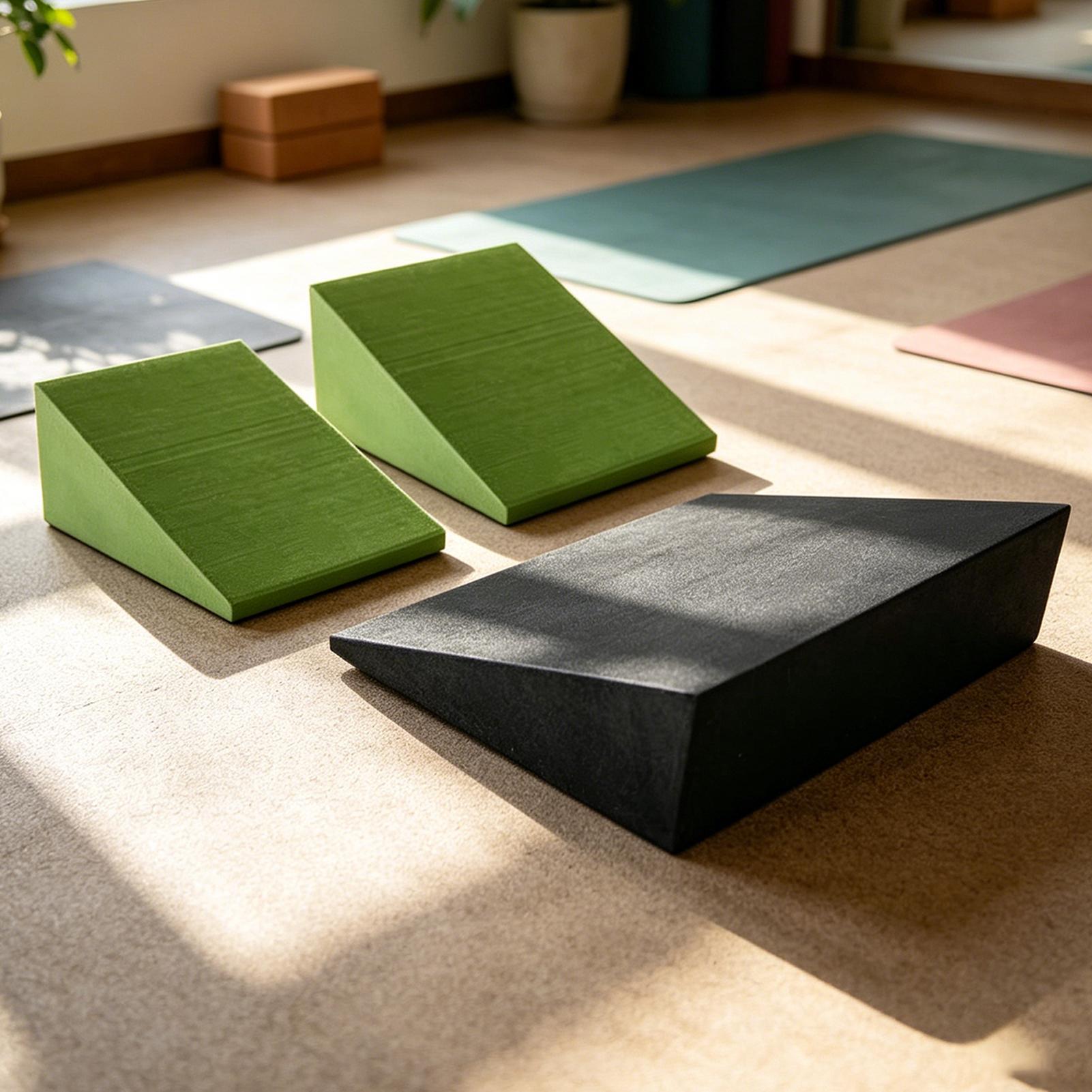 Home Gym Yoga Mat - Deska do jogi EVA, klin piankowy