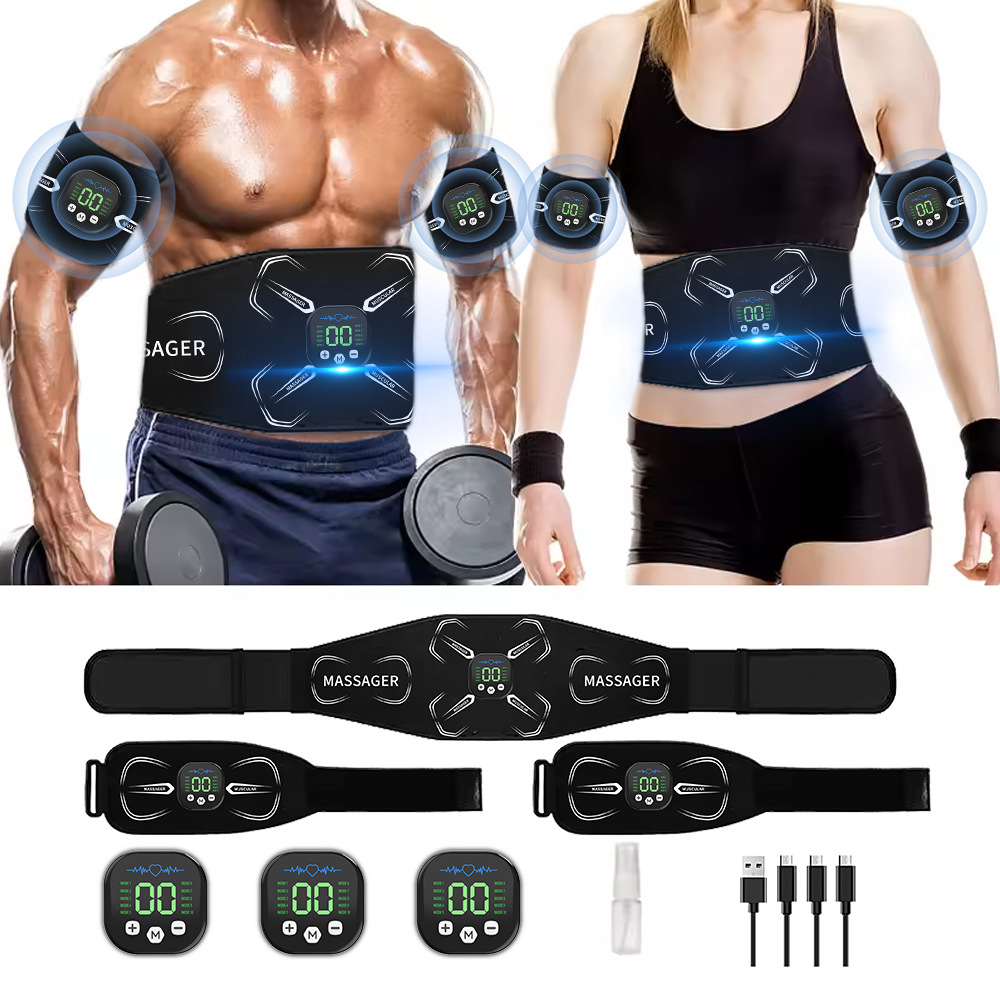 Home Gym Mini - Stymulator mięśni EMS, trener mięśni brzucha,