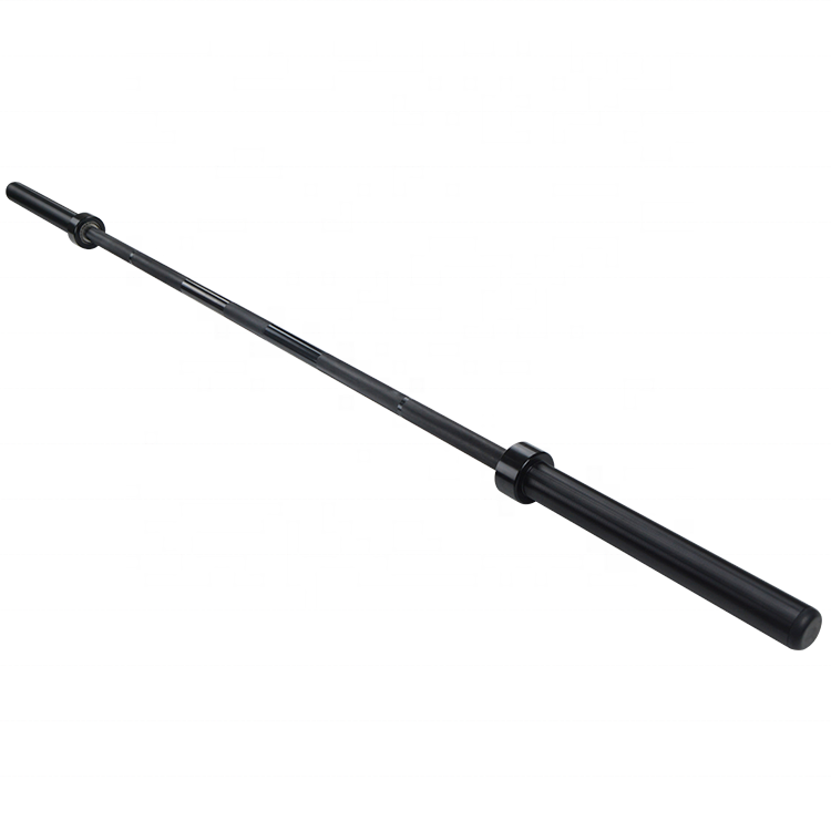 Olympic Barbell 20Kg - Wysokiej jakości czarne, chromowane sztangi z