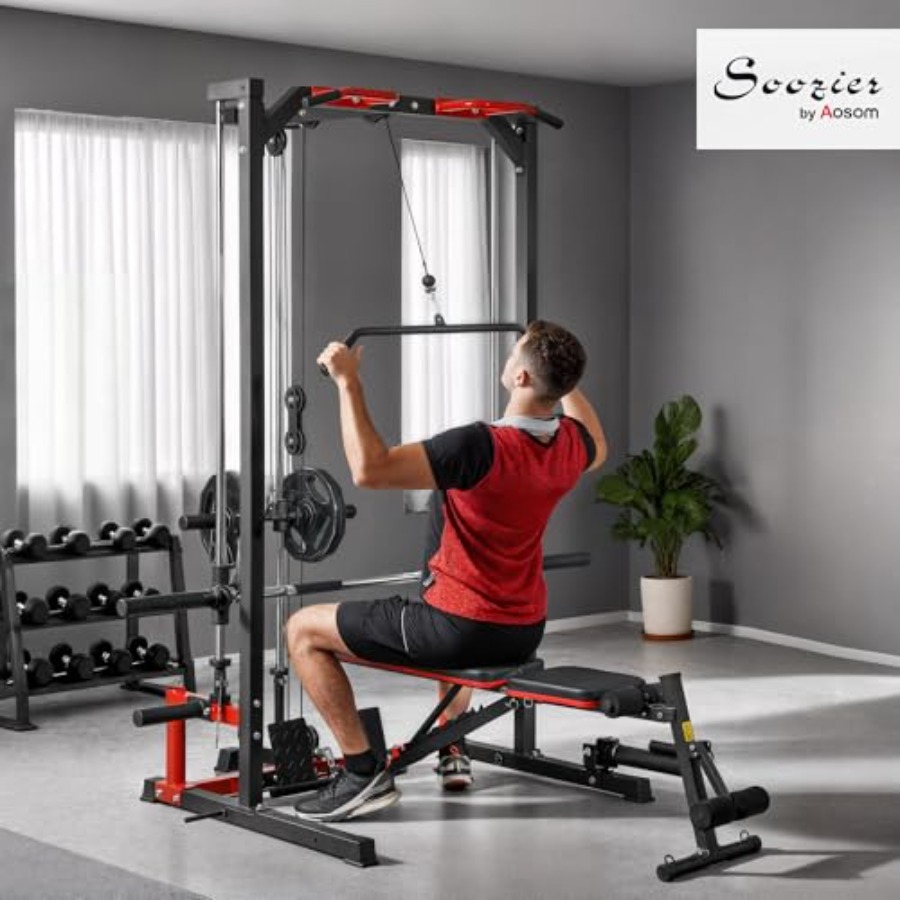 Klatka siłowa z maszyną Smitha – Squat Rack Power recenzja i cena