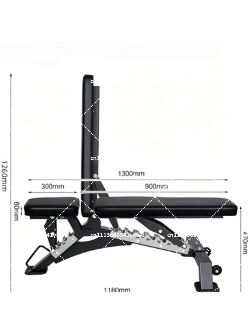 Regulowana ławka do ćwiczeń z  – Home Gym Dumbbell Workout recenzja i cena