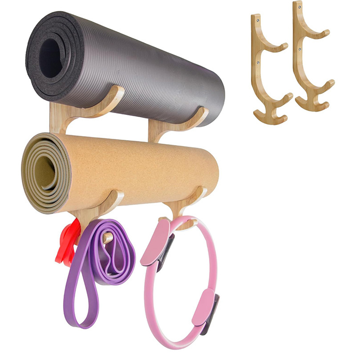 Uchwyt na taśmy oporowe, 2-czę – Home Gym Yoga Mat recenzja i cena