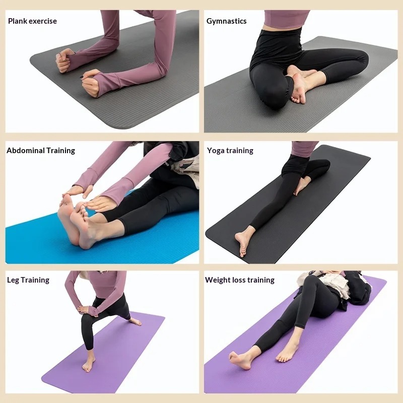 Bardzo Gruba Antypoślizgowa Ma – Home Gym Yoga Mat recenzja i cena