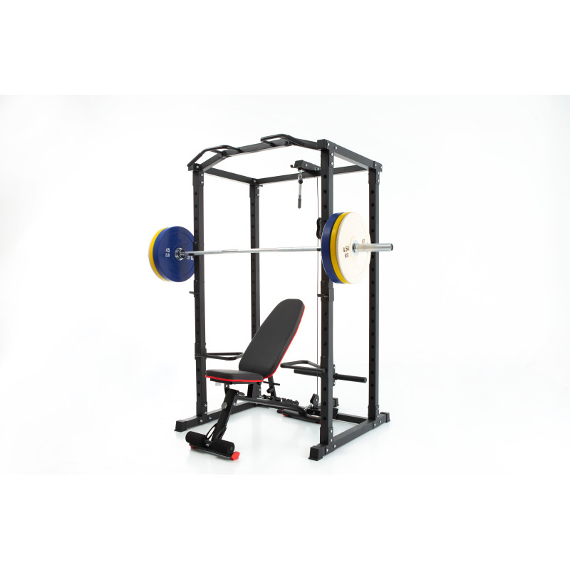 Wielofunkcyjny trener do ćwicz – Squat Rack Power recenzja i cena