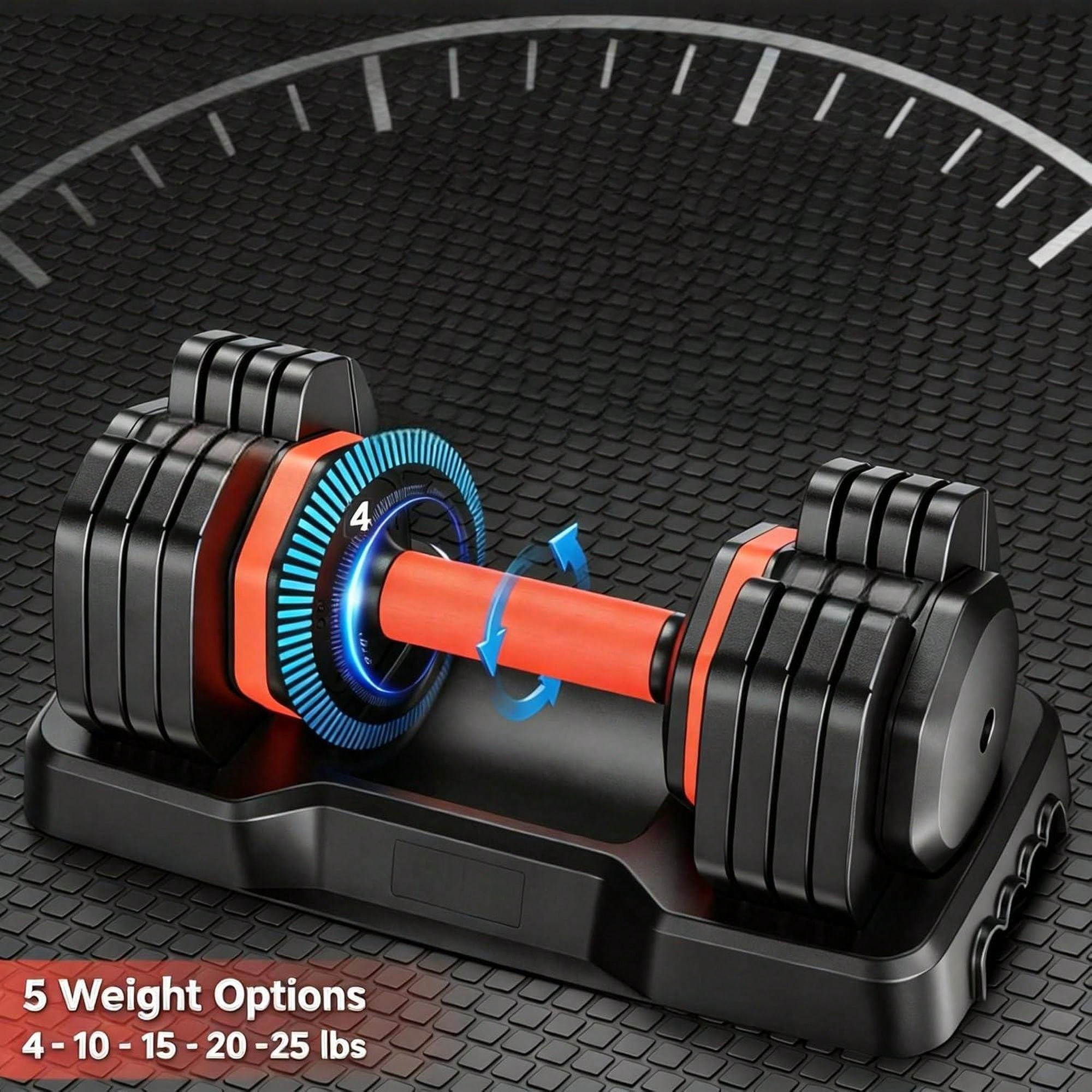 Regulowane hantle, zestaw 2 sz – Home Gym Dumbbell Workout recenzja i cena