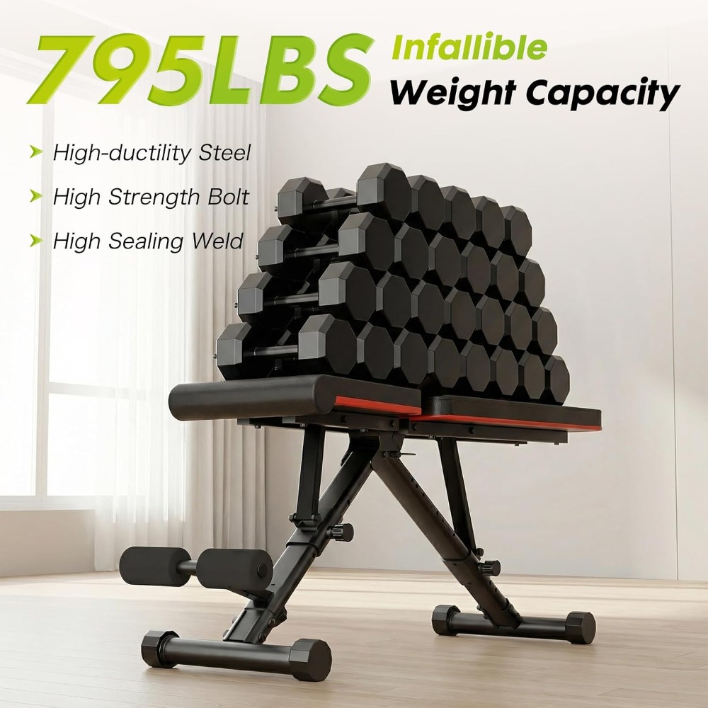 Regulowana ławka do ćwiczeń ca – Home Gym Dumbbell Workout recenzja i cena