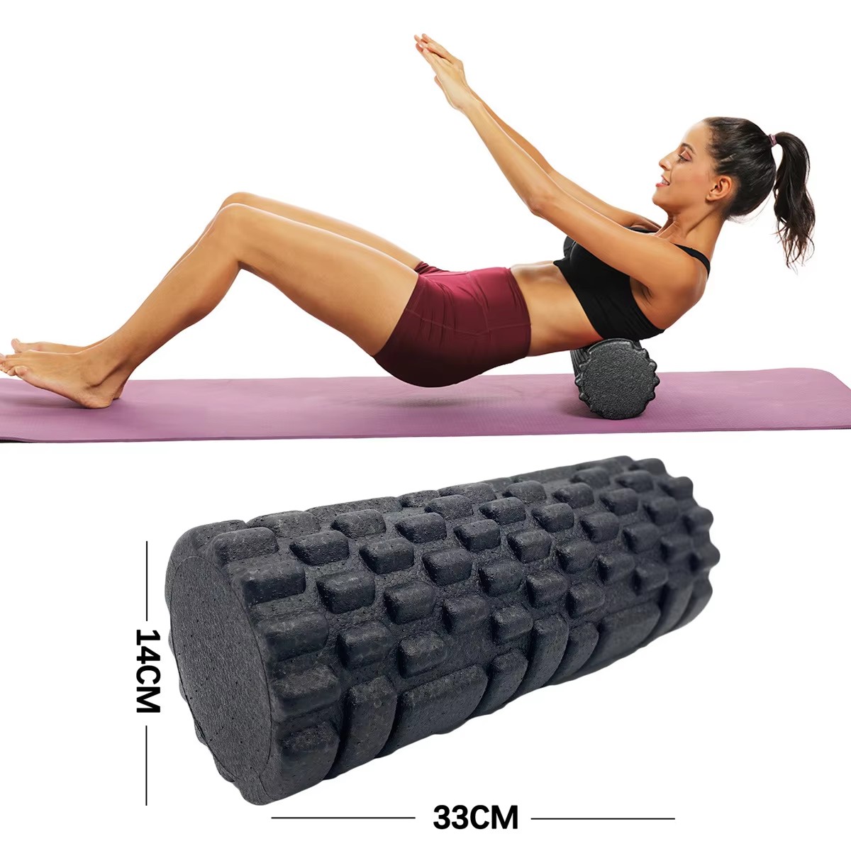 30/33cm Fitness wałek piankowy – Home Gym Pilates recenzja i cena
