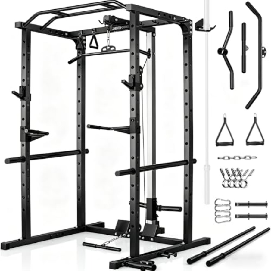 Stojak do ćwiczeń w domu z wyc – Squat Rack Power recenzja i cena