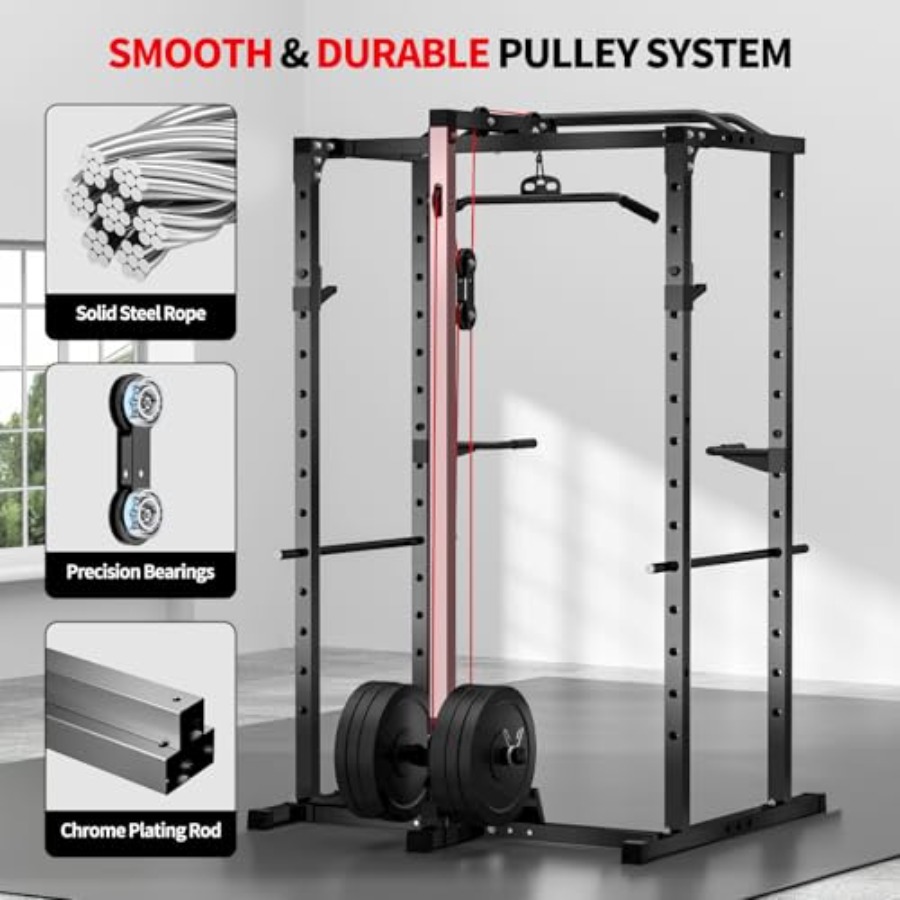 Stojak do ćwiczeń w domu z wyc – Squat Rack Power recenzja i cena