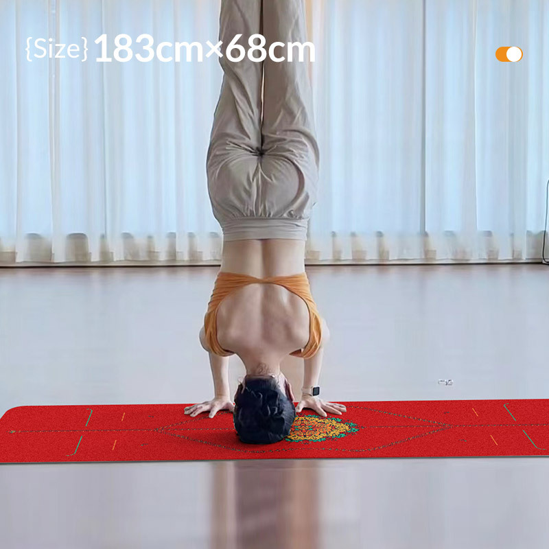 Zen Rhyme Frosted Pu Naturalna – Home Gym Yoga Mat recenzja i cena