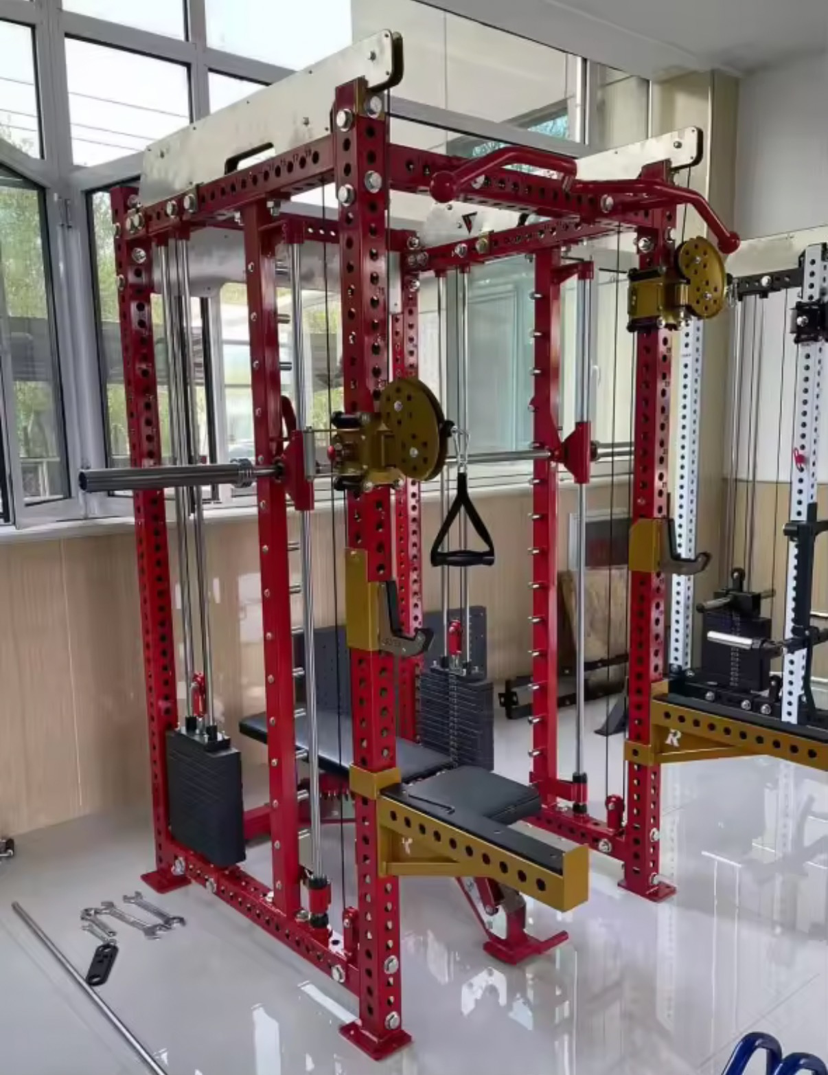 Popularna komercyjna klatka do – Squat Rack Power recenzja i cena