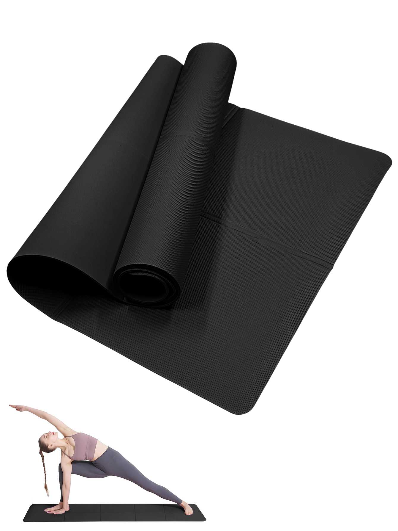 Składana Mata do Jogi Czarna E – Home Gym Yoga Mat recenzja i cena