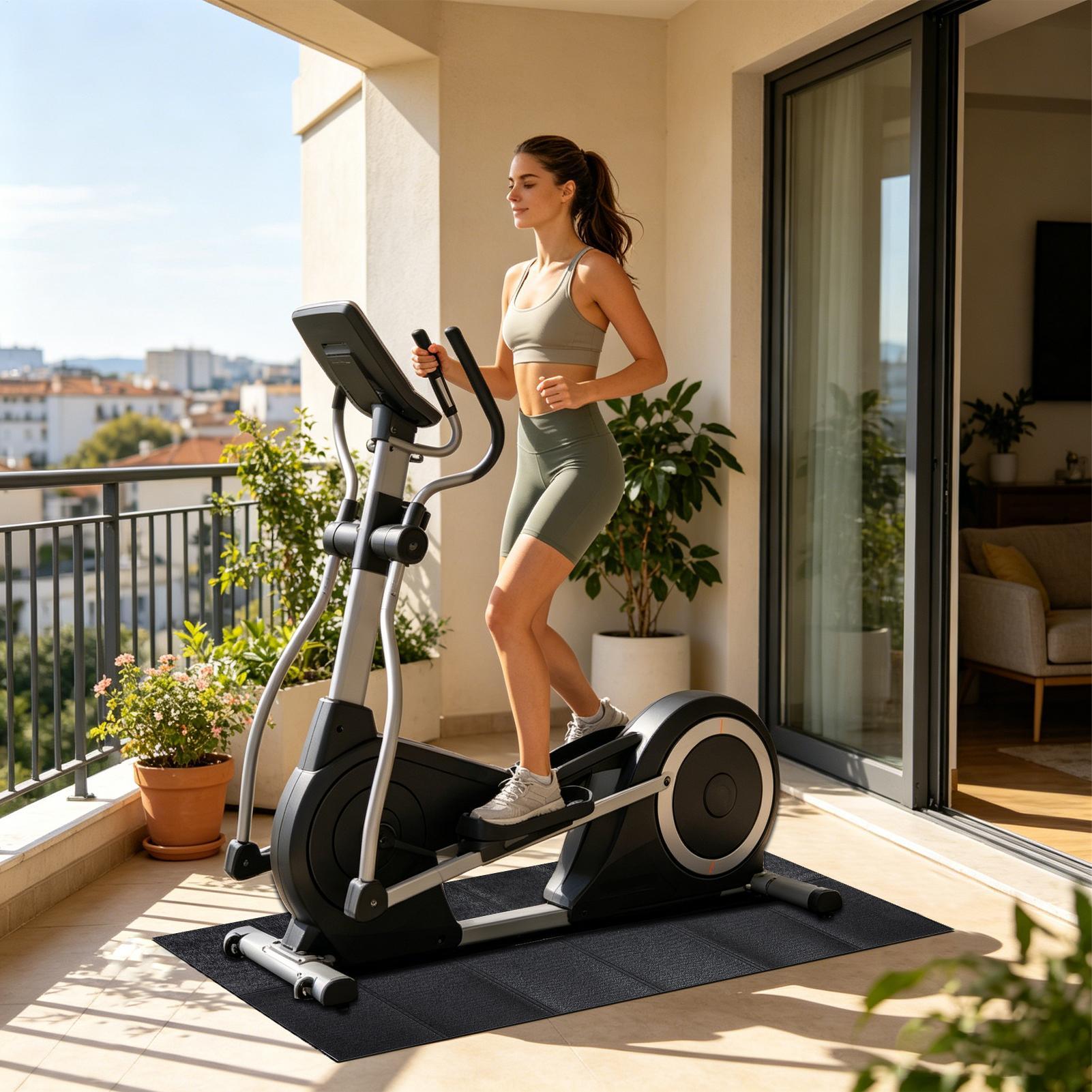 Mata pod bieżnię, wytrzymała,  – Home Gym Yoga Mat recenzja i cena